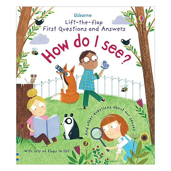 Usborne Lift-The-Flap First Questions And Answers: How Do I See?
