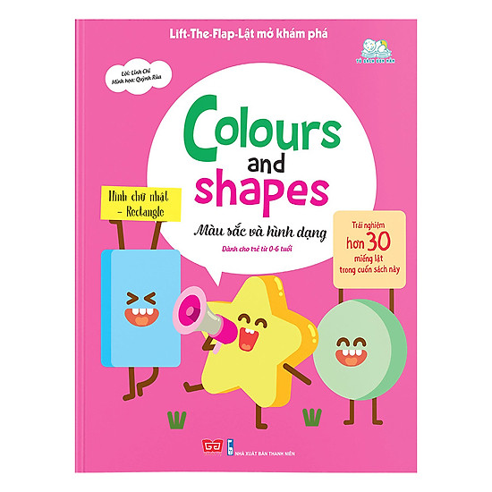 [Download sách] Lift-The-Flap - Lật Mở Khám Phá: Colours And Shapes: Màu Sắc Và Hình Dạng