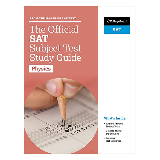 [Download Sách] The Official Sat Subject Test In Physics Study Guide