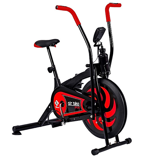 Xe đạp tập thể dục BG Air bike Thiết kế mới (Đỏ)