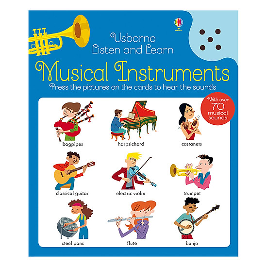 [Download Sách] Usborne Listen And Learn Musical Instruments