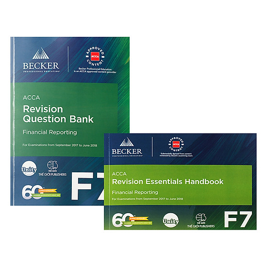 [Download Sách] Combo Sách ACCA F7 Revision Question Bank Và Revision Essential Handbook