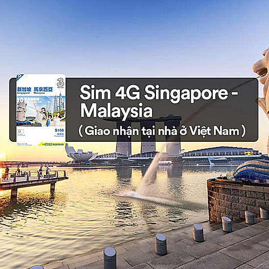 Sim 4G Singapore - Malaysia