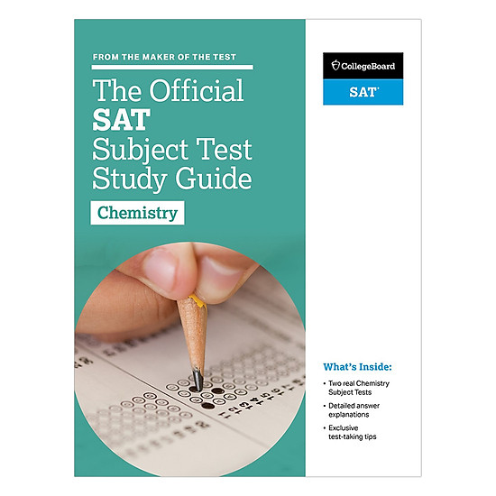 The Official Sat Subject Test In Chemistry Study Guide
