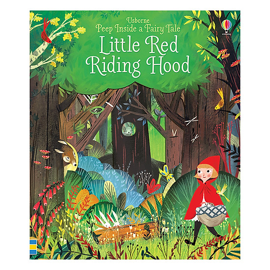 [Download Sách] Usborne Peep Inside A Fairy Tale: Little Red Riding Hood