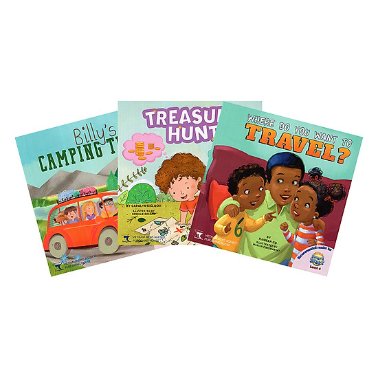 Readers For i-Learn Smart Start Level 4: Billy's Camping Trip, Where Do You Want To Travel?, Treasure Hunt