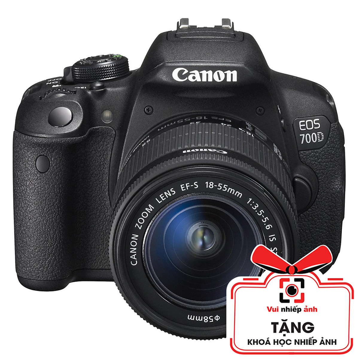 Canon 700D + Lens 18-55 giá khuyến mãi hấp dẫn