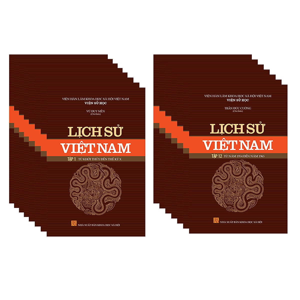 Bộ sách Lịch sử Việt Nam gồm 15 tập