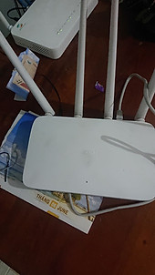 bộ phát sóng wifi tenda 4 anten 300mps f6 - hàng chính