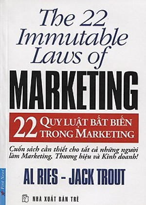 Ảnh bìa sách 22 Quy luật bất biến trong marketing