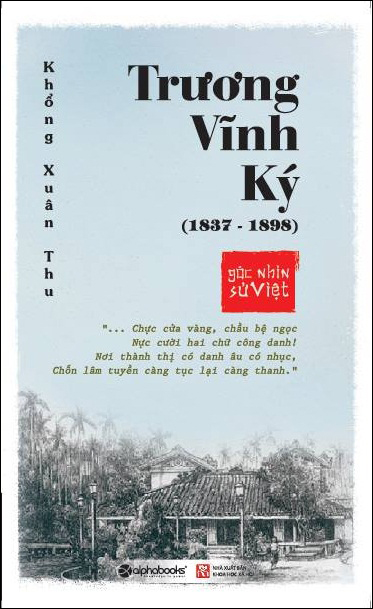 Bìa sách Trương Vĩnh Ký
