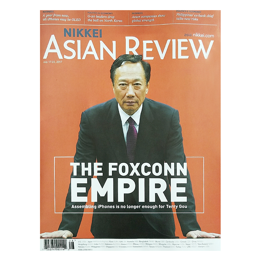 Bìa sách Nikkei Asian Review: The Foxconn Empire - 28