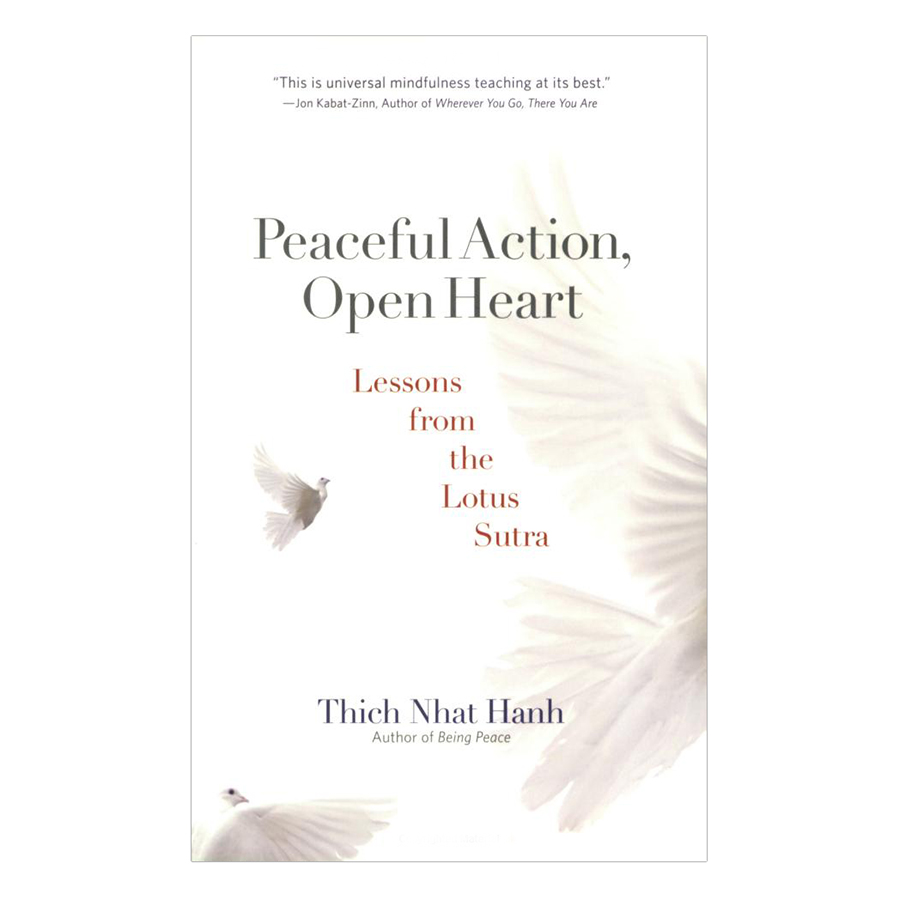 Bìa sách Peaceful Action, Open Heart