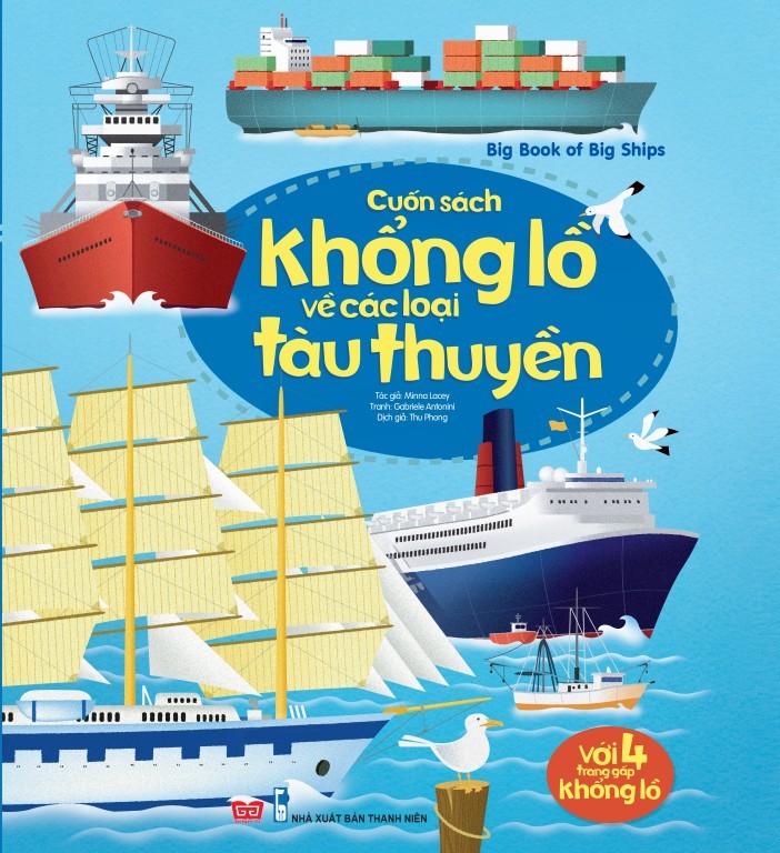 Bìa sách Big Book Of Big Ships - Cuốn Sách Khổng Lồ Về Các Loại Tàu Thuyền