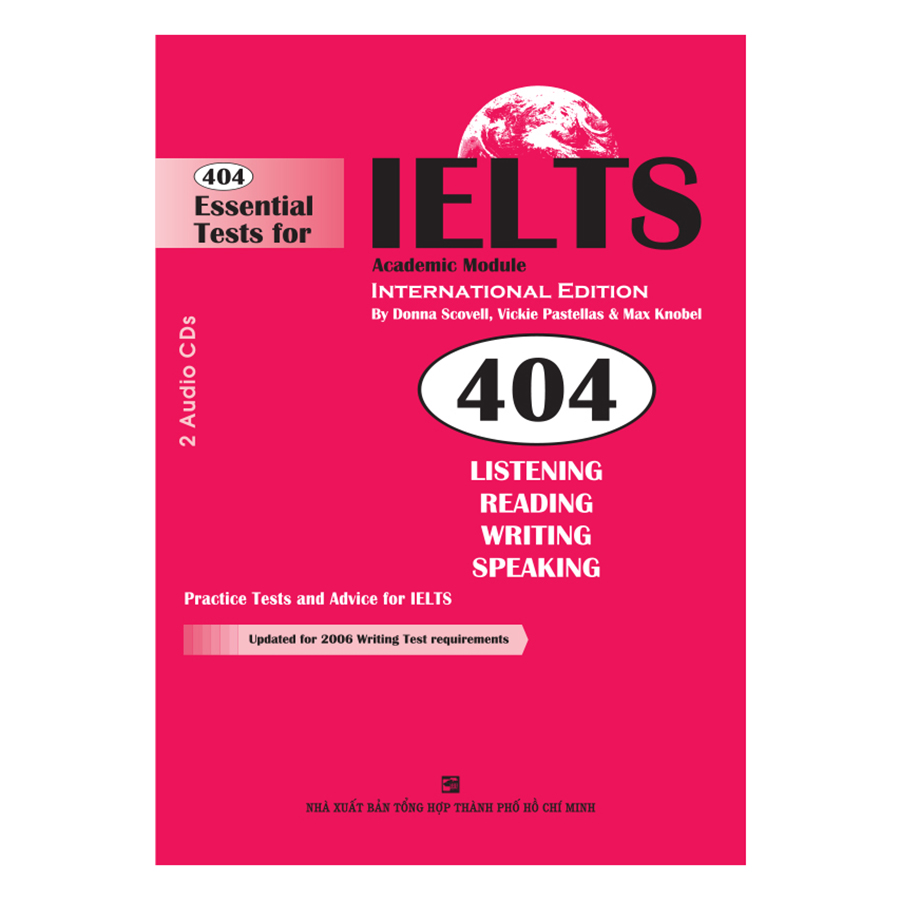 Bìa sách 404 Essential Tests For IELTS: Academic Module