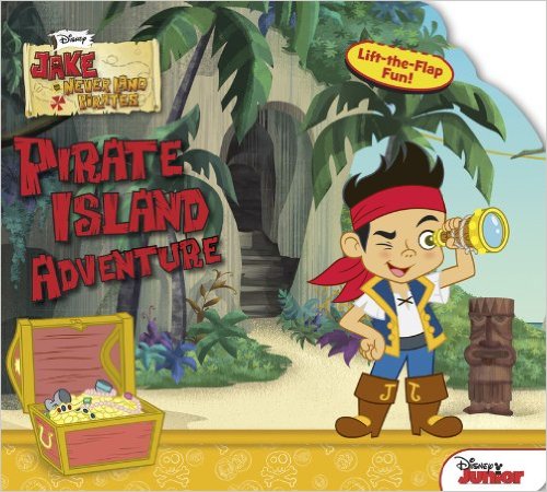 Bìa sách Jake And The Never Land Pirates: Pirate Island Adventure (Sneak-A-Peek)