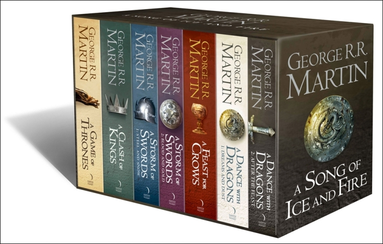 Review sách A GAME OF THRONES – 7 Volumes (Paperback)