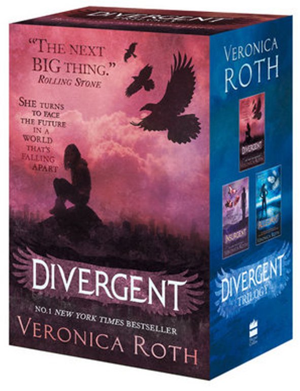 Review sách Divergent Series Boxed Set (Books 1-3)