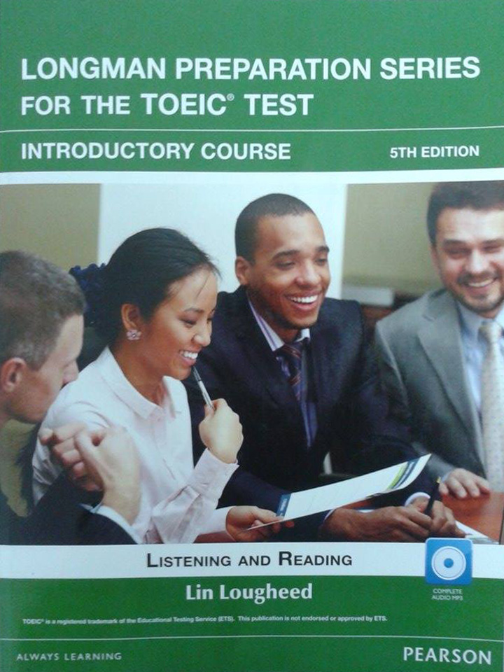 Bìa sách Longman Preparation TOEIC (5 Ed.) VN Intro: Student Book With I-Test - Paperback