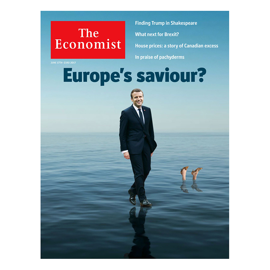 Bìa sách The Economist: Europes Saviour?
