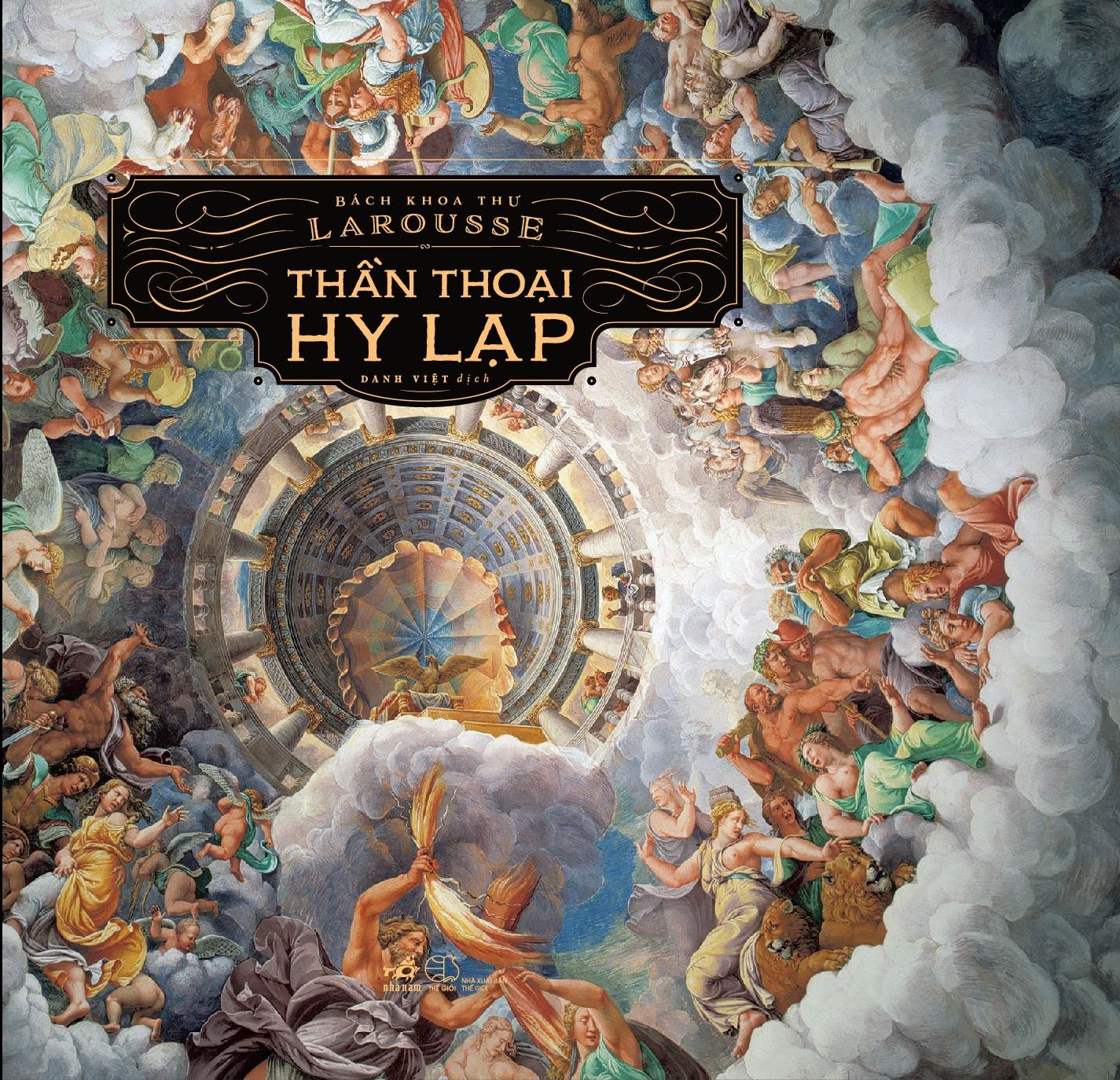 Bìa sách Bách Khoa Thư Larousse - Thần Thoại Hy Lạp