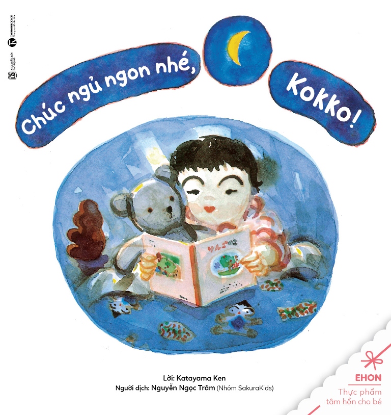Bìa sách Truyện Ehon - Thực Phẩm Tâm Hồn Cho Bé - Chúc Ngủ Ngon Nhé, Kokko!