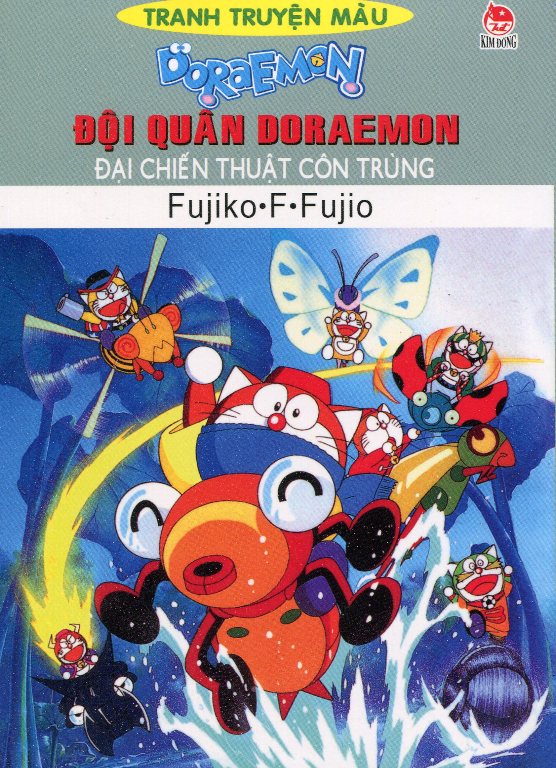 Bìa sách Đội Quân Doraemon - Đại Chiến Thuật Côn Trùng