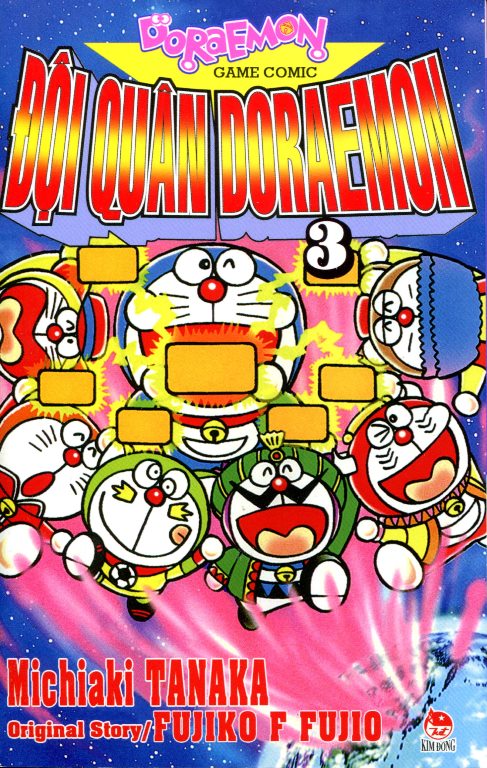 Bìa sách Đội Quân Doraemon (Tập 3)