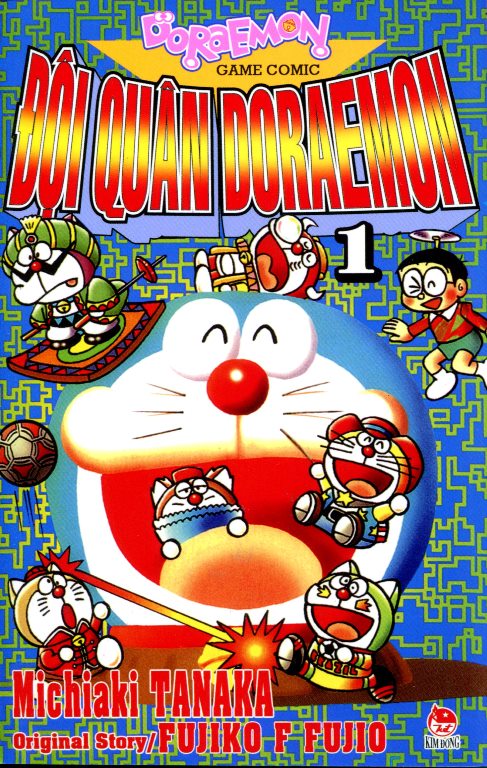 Bìa sách Đội Quân Doraemon (Tập 1)