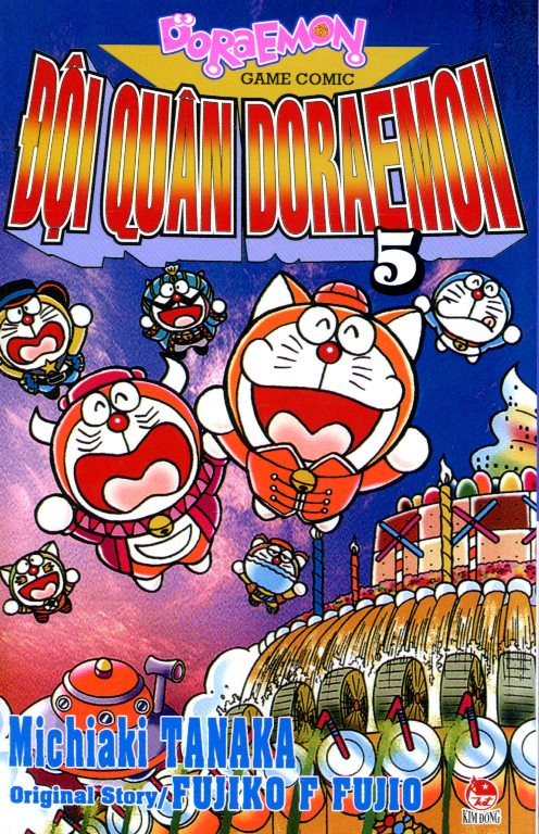 Bìa sách Đội Quân Doraemon (Tập 5)