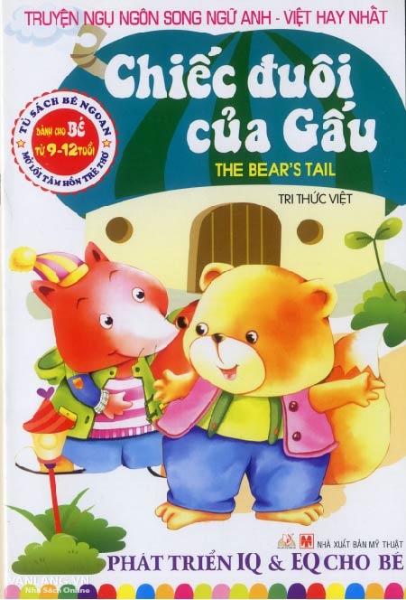 Bìa sách Truyện Ngụ Ngôn Song Ngữ Anh - Việt Hay Nhất - Chiếc Đuôi Của Gấu (Tái Bản 2014)