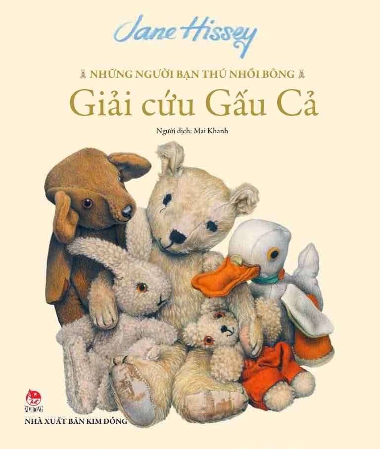 Bìa sách Những Người Bạn Thú Nhồi Bông - Giải Cứu Gấu Cả (Phiên Bản Bìa Mềm)