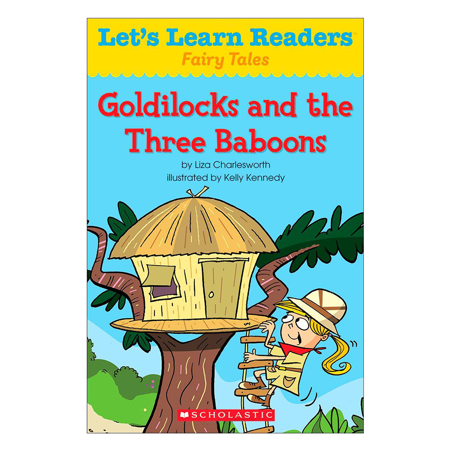 Bìa sách Lets Learn Readers: Goldilocks And The Three Baboons