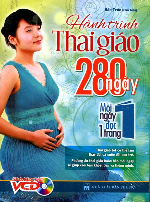 Bìa sách Hành Trình Thai Giáo 280 Ngày
