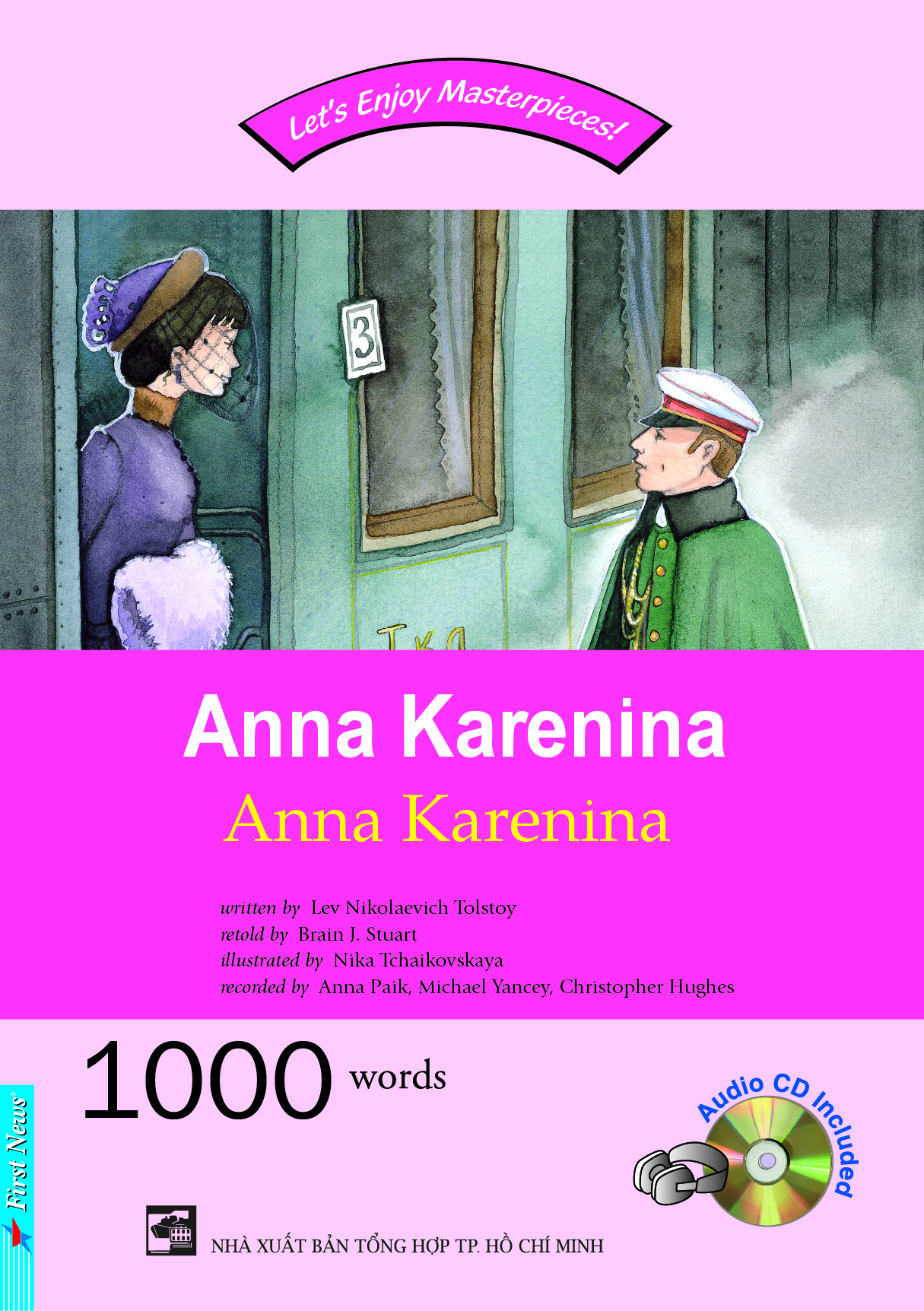 Bìa sách Happy Reader - Anna Karenina (Kèm CD)