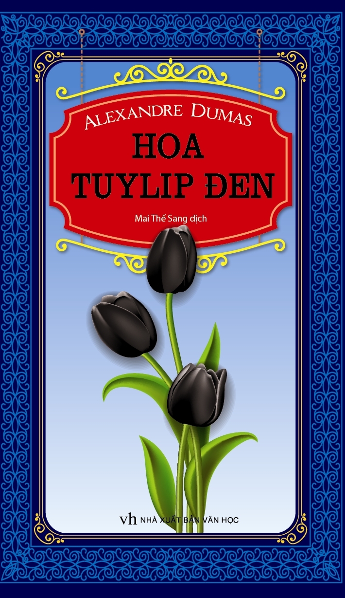 Bìa sách Hoa Tuylip Đen (Trí Việt)