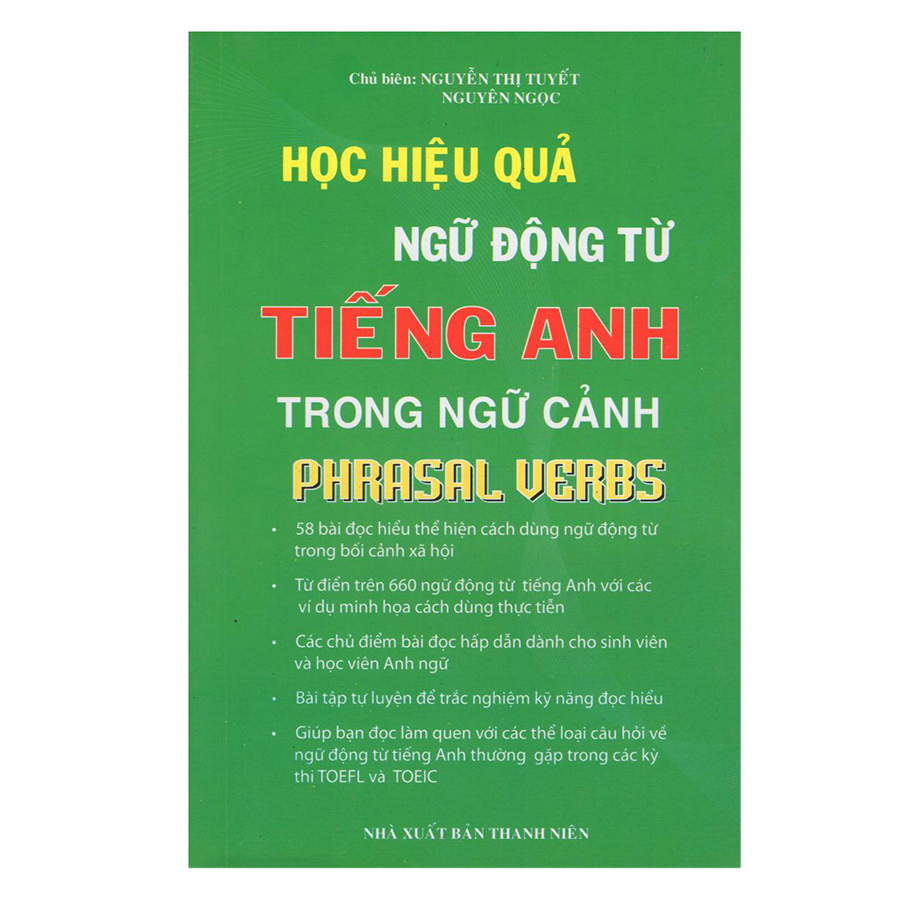 Bìa sách Phrasal Verbs - Học Hiệu Quả Ngữ Động Từ Tiếng Anh Trong Ngữ Cảnh