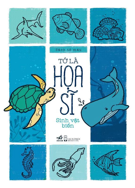 Review sách Tớ Là Họa Sĩ – Động Vật Biển
