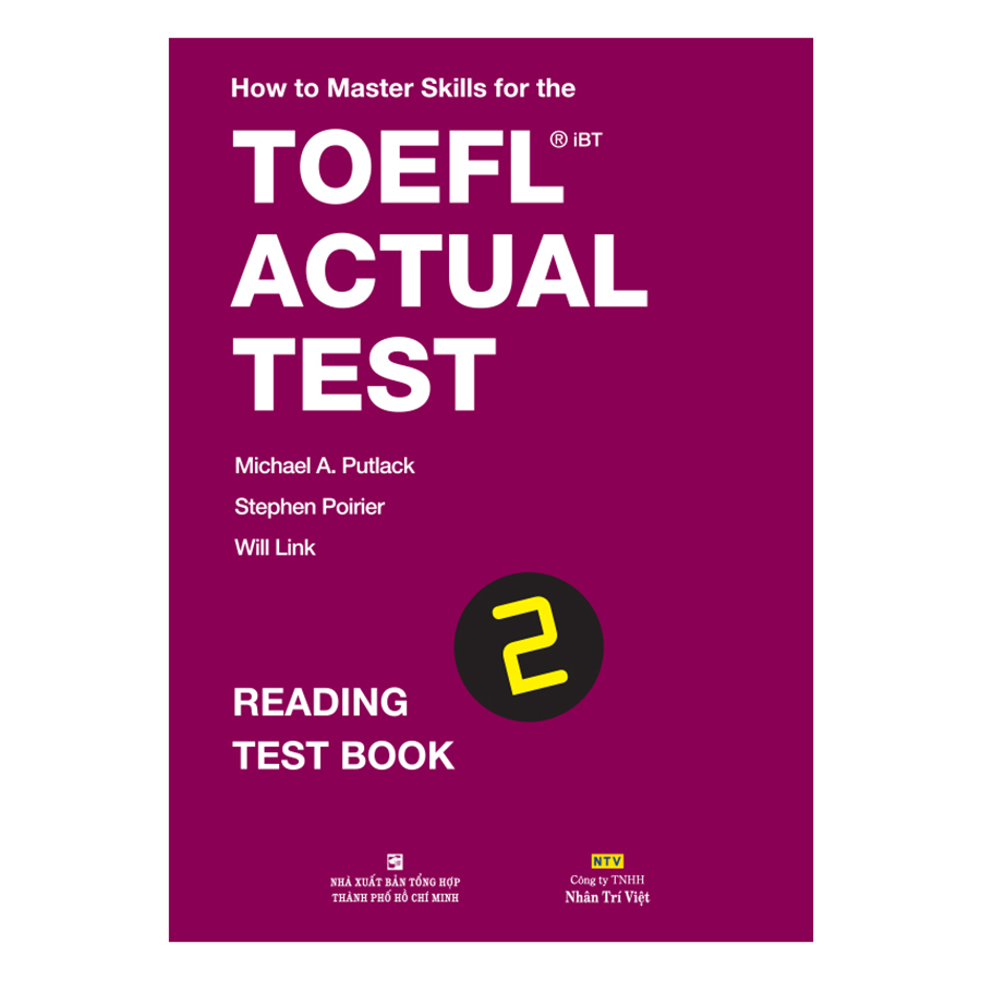 Bìa sách How To Master Skills For The TOEFL iBT Actual Test: Reading Test Book 2