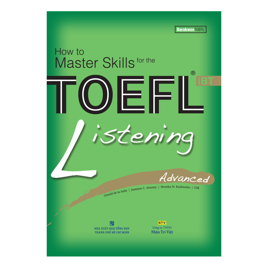 Bìa sách How To Master Skills For The TOEFL iBT: Listening Advanced (With Audio CD)