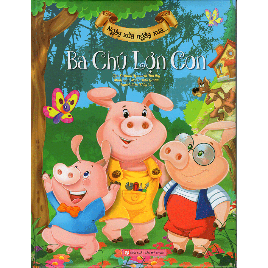 Bìa sách Ngày Xửa Ngày Xưa - Ba Chú Lợn Con
