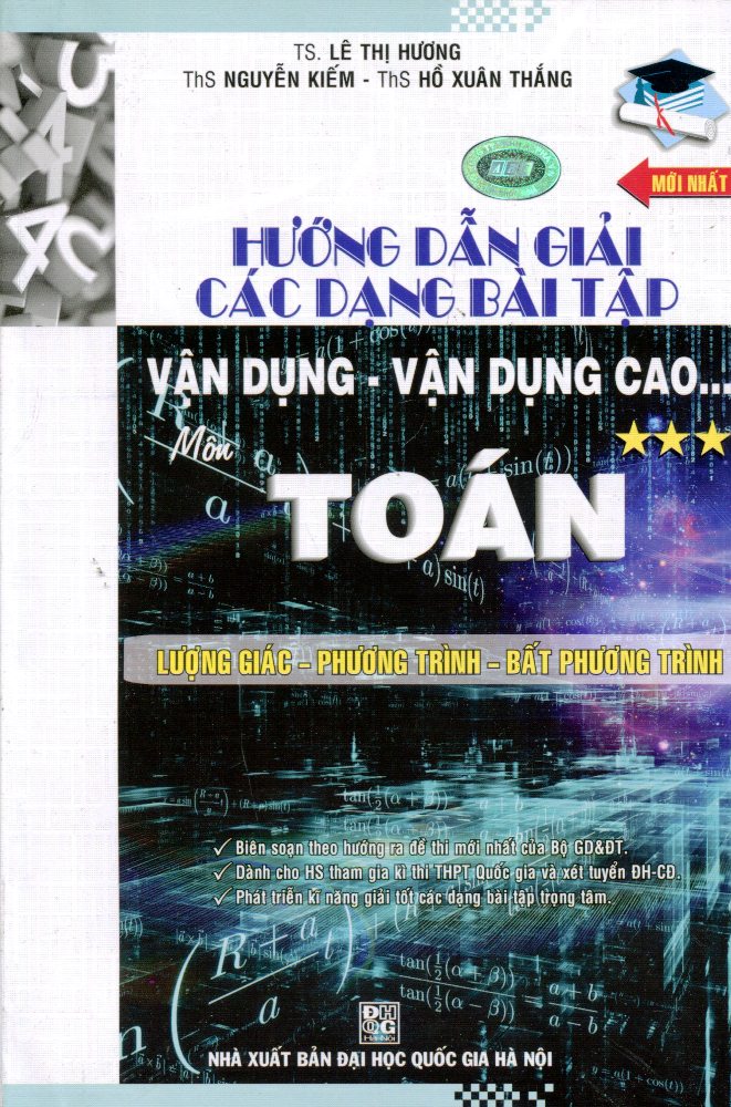 Bìa sách Hướng Dẫn Giải Các Dạng Bài Tập Vận Dụng - Vận Dụng Cao Toán (Tập 3)