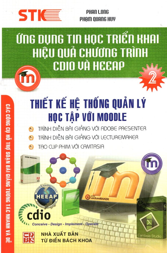 Bìa sách Ứng Dụng Tin Học Triển Khai Hiệu Quả Chương Trình CDIO Và HEEAP (Tập 2)