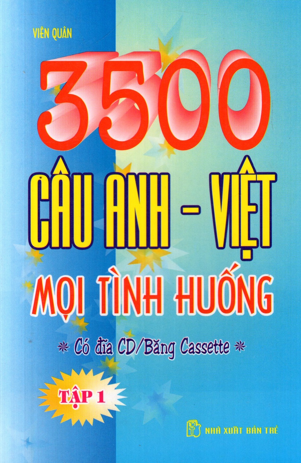 Bìa sách 3500 Câu Anh - Việt Mọi Tình Huống (Tập 1) - Sách Bỏ Túi