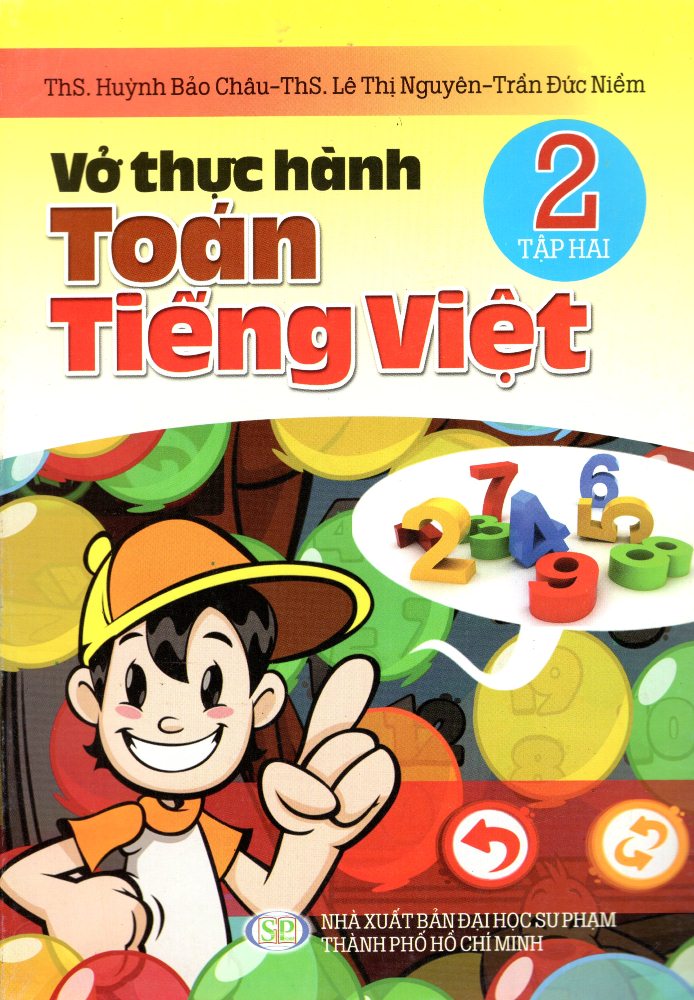 Bìa sách Vở Thực Hành Toán - Tiếng Việt Lớp 2 (Tập 2)