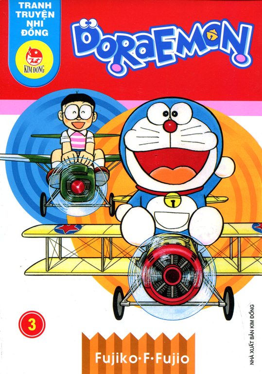 Bìa sách Truyện Tranh Nhi Đồng - Doraemon (Tập 3)
