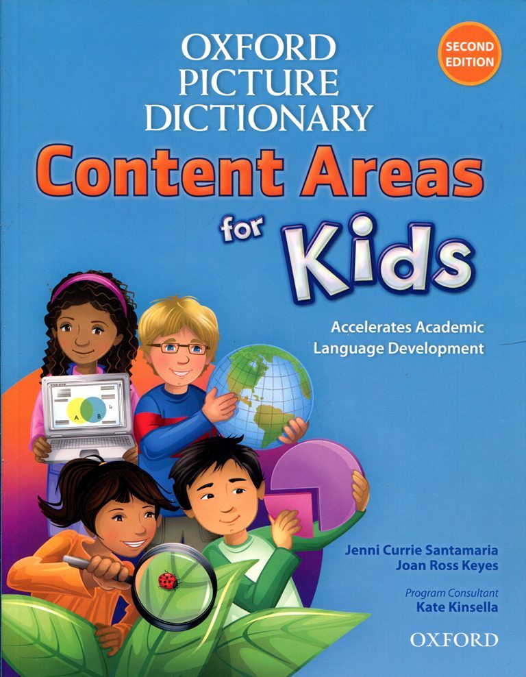 Bìa sách Oxford Picture Dictionary For Kids - Second Edition: Monolingual English Dictionary Paperback