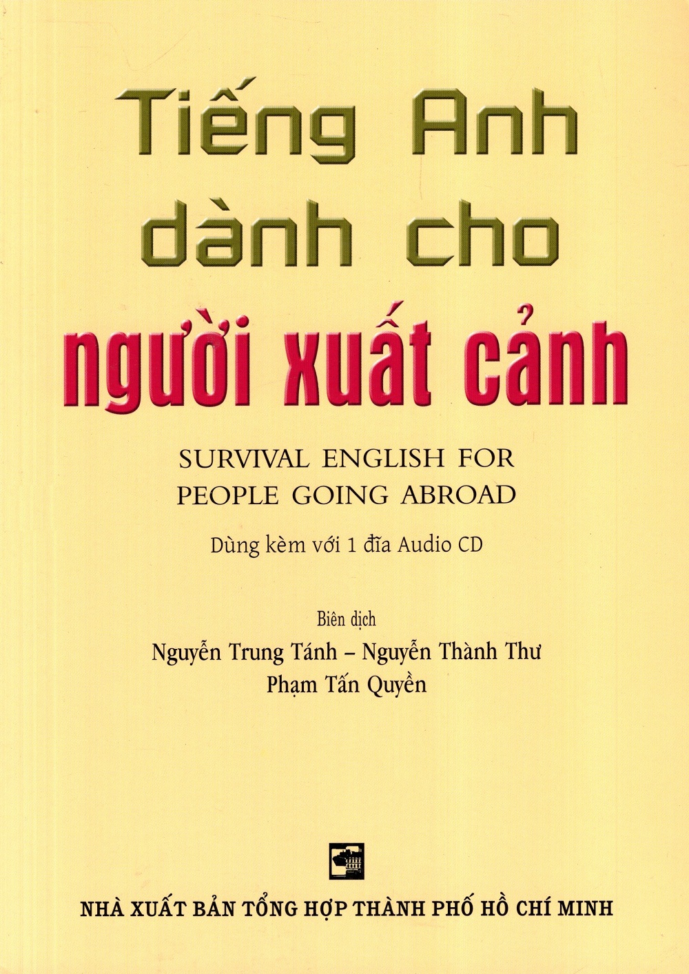 Bìa sách Tiếng Anh Dành Cho Người Xuất Cảnh - Kèm CD