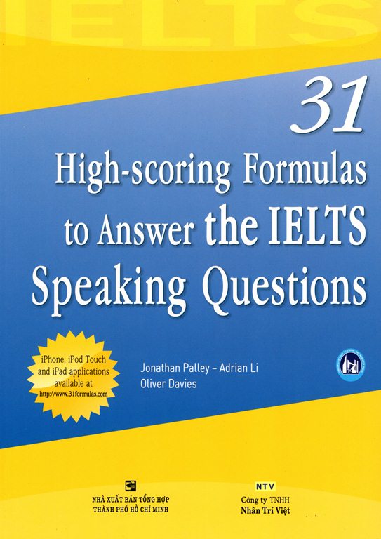 Bìa sách 31 High-scoring Formulas To Answer The IELTS Speaking Questions