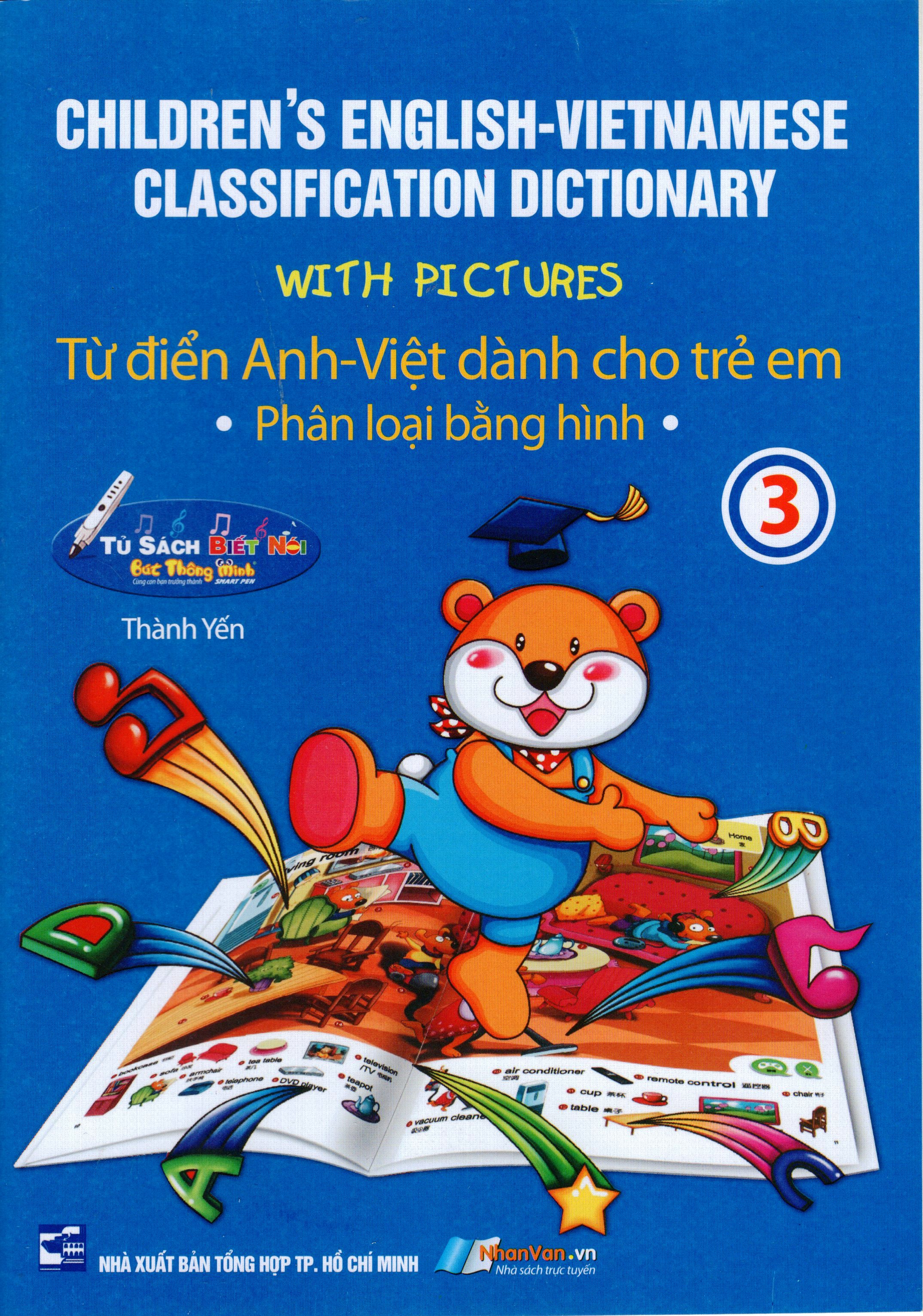 Review sách Từ Điển Anh – Việt Dành Cho Trẻ Em (Tập 3)
